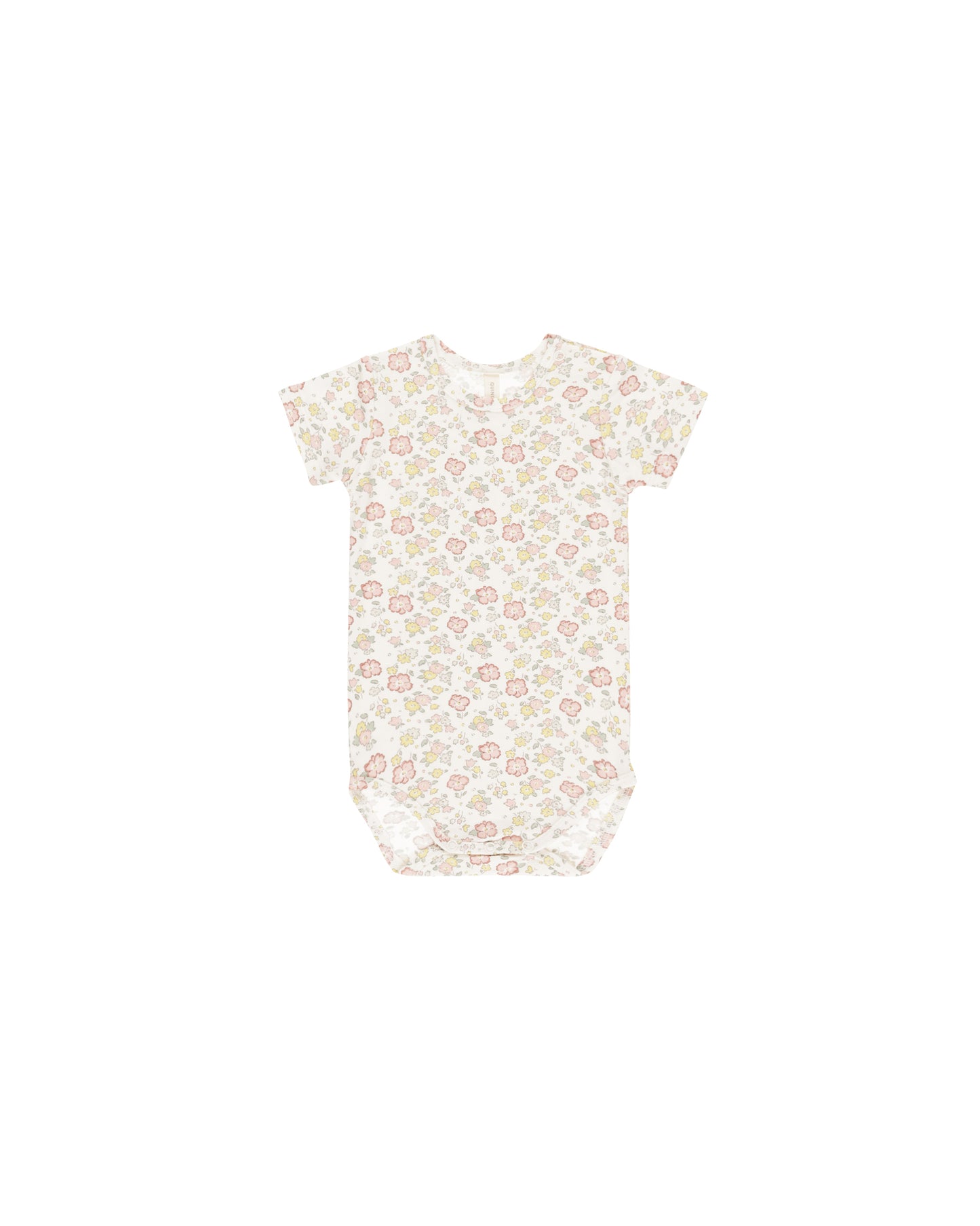 Bamboo Short Sleeve Bodysuit - Bloom