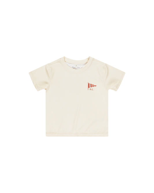 Short Sleeve Rashguard - Natural