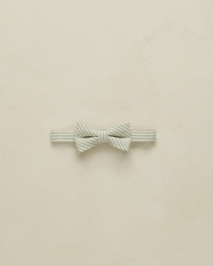 Sage Stripe Bow Tie