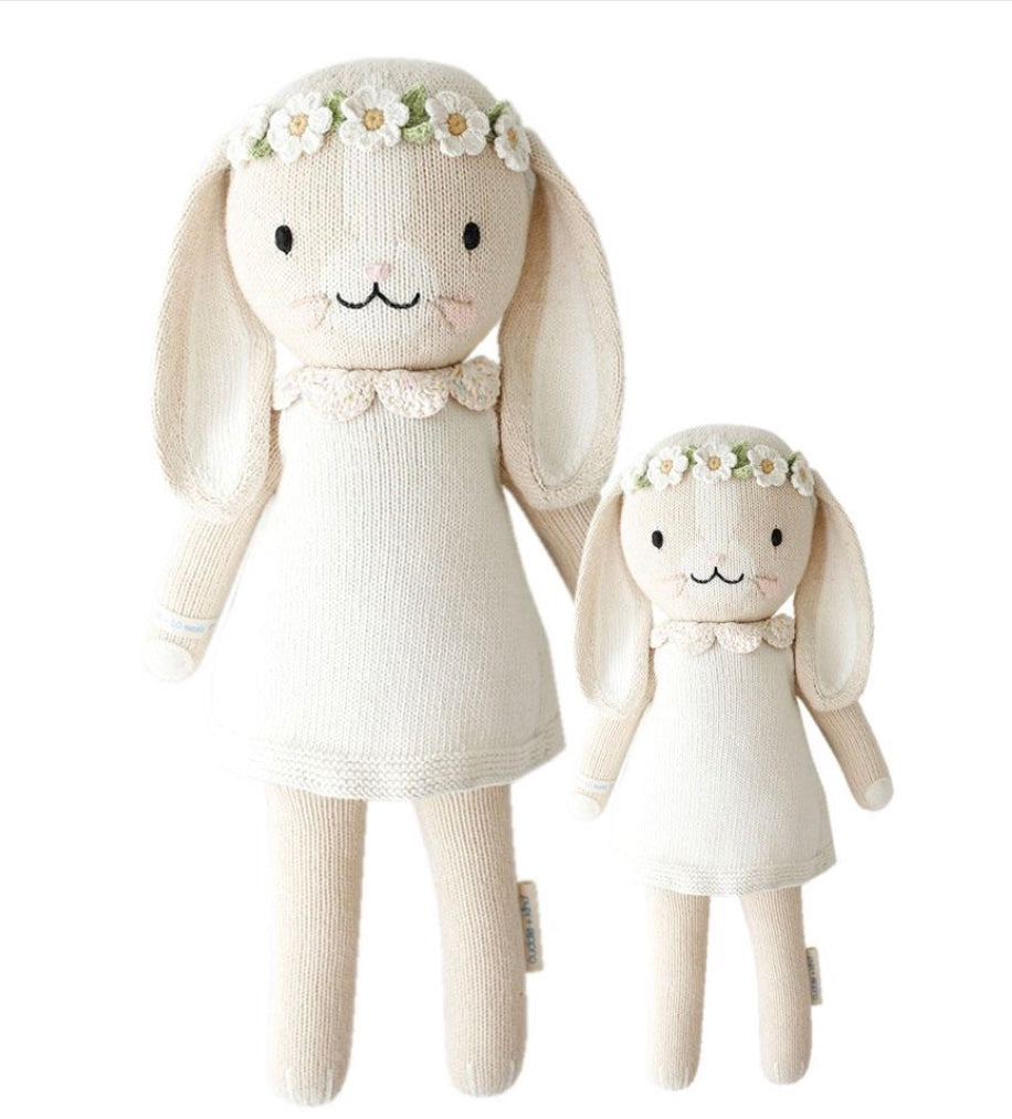 Cuddle + Kind Hannah Bunny - Ivory 20"