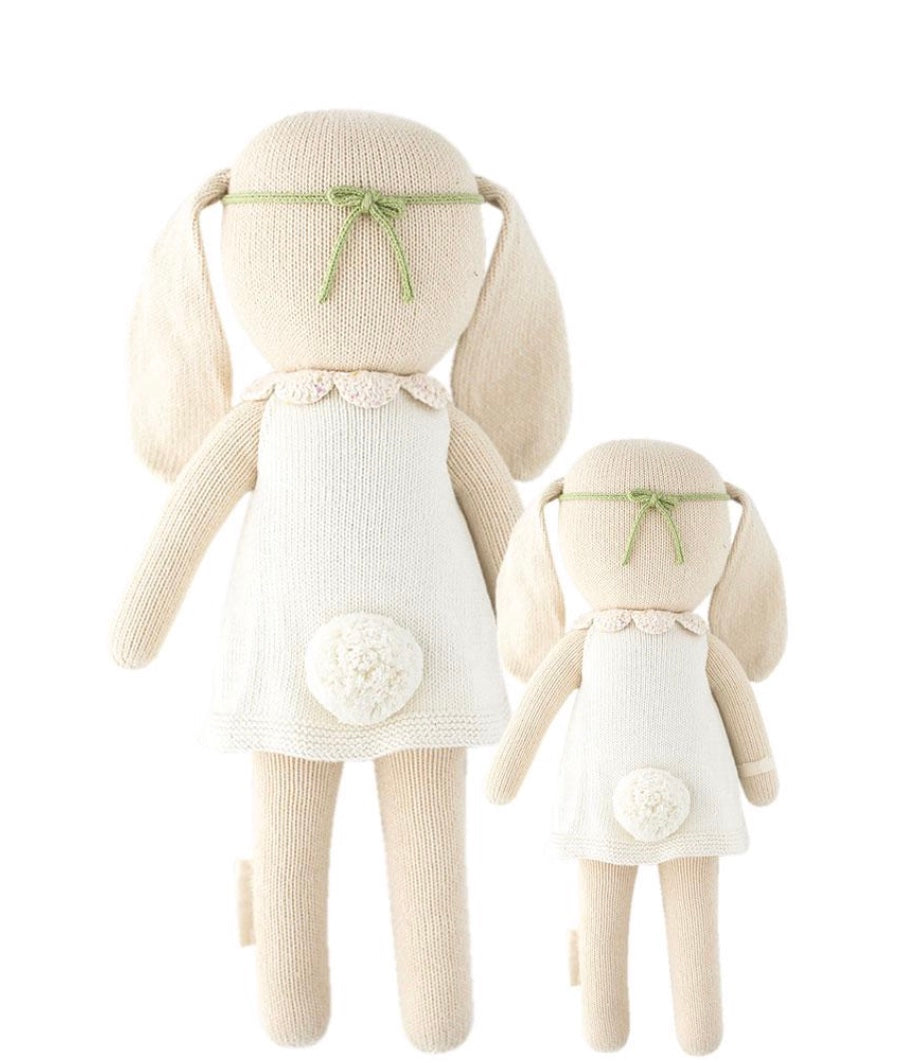 Cuddle + Kind Hannah Bunny - Ivory 20"
