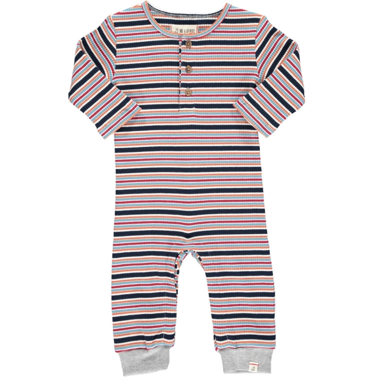 Madison Romper - Navy
