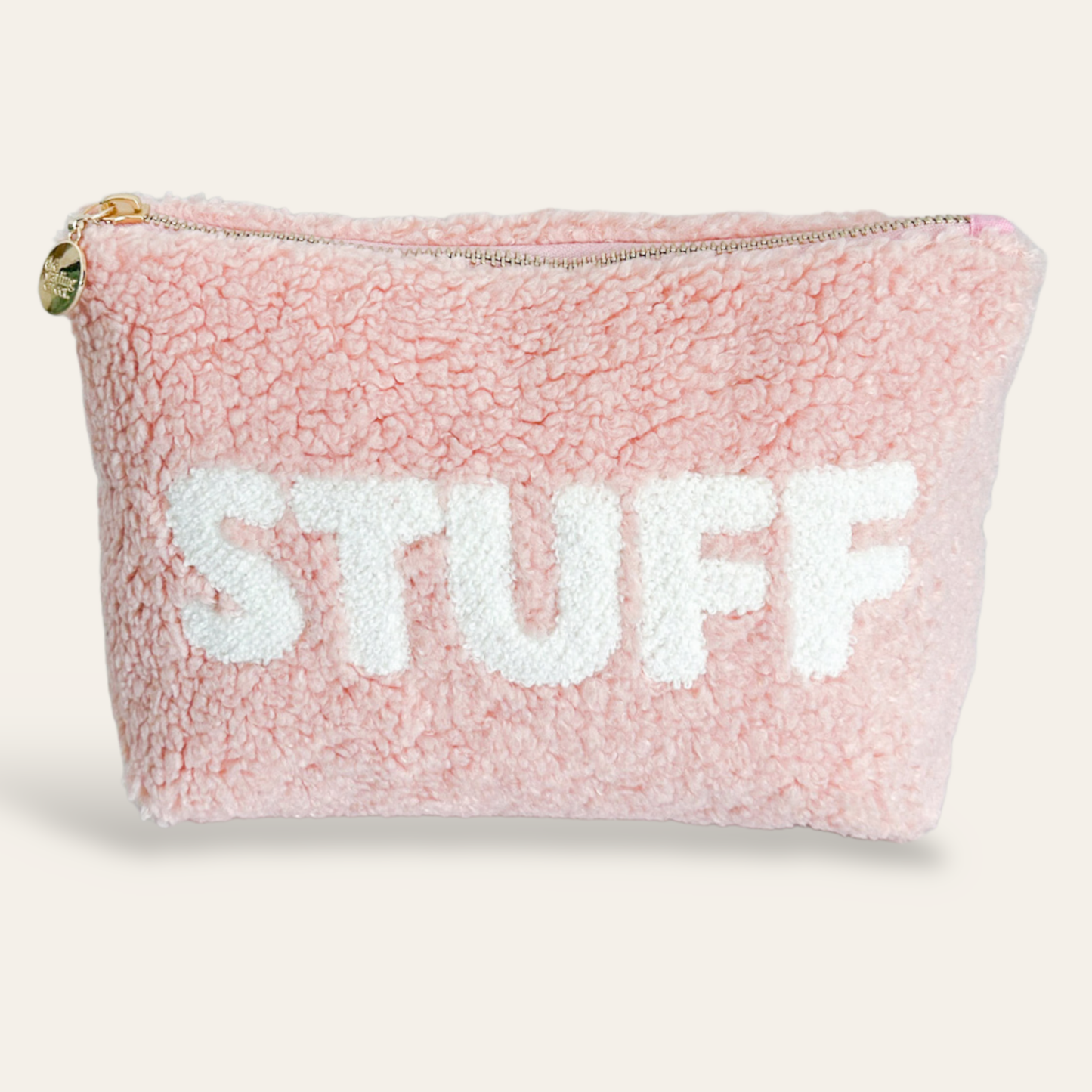 Blush Teddy Pouch - Stuff