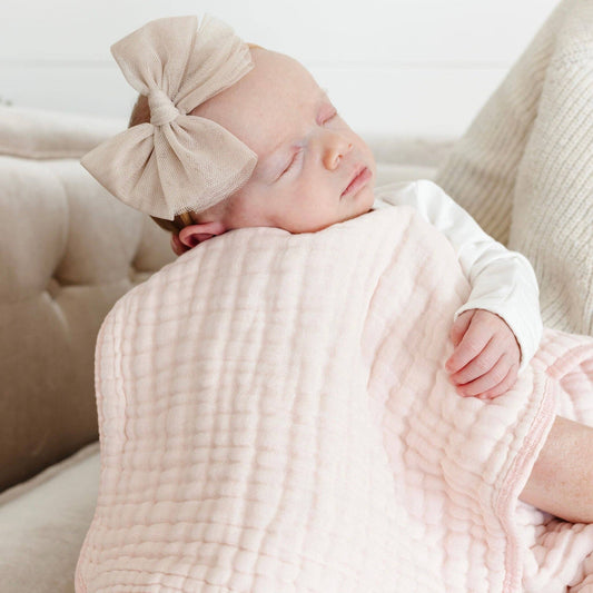 Cloud Muslin™ Burp Cloth 2 Pack - Blush