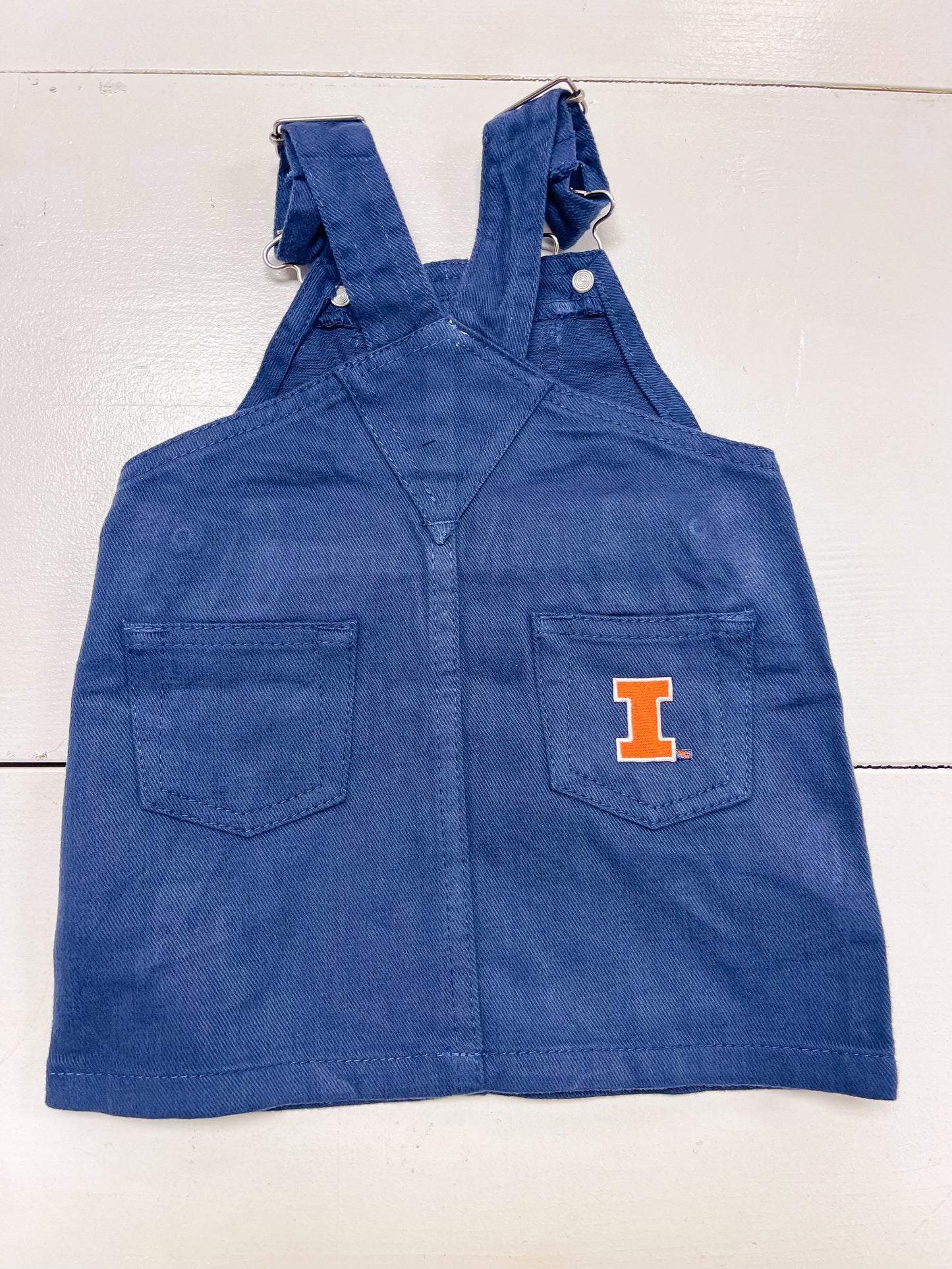 Illini Jumper Dress - Navy