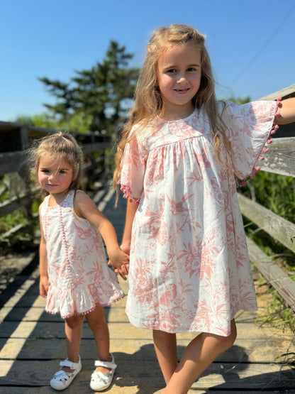 Isla Holbox Cascade Sleeve Dress