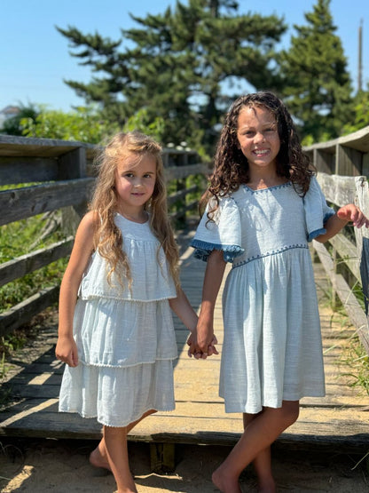 Isla Holbox Angel Sleeve Dress