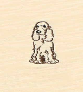 Marine Embroidered Henry Tee