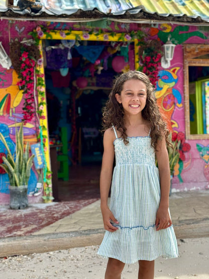Bacalar Shirred Sun Dress