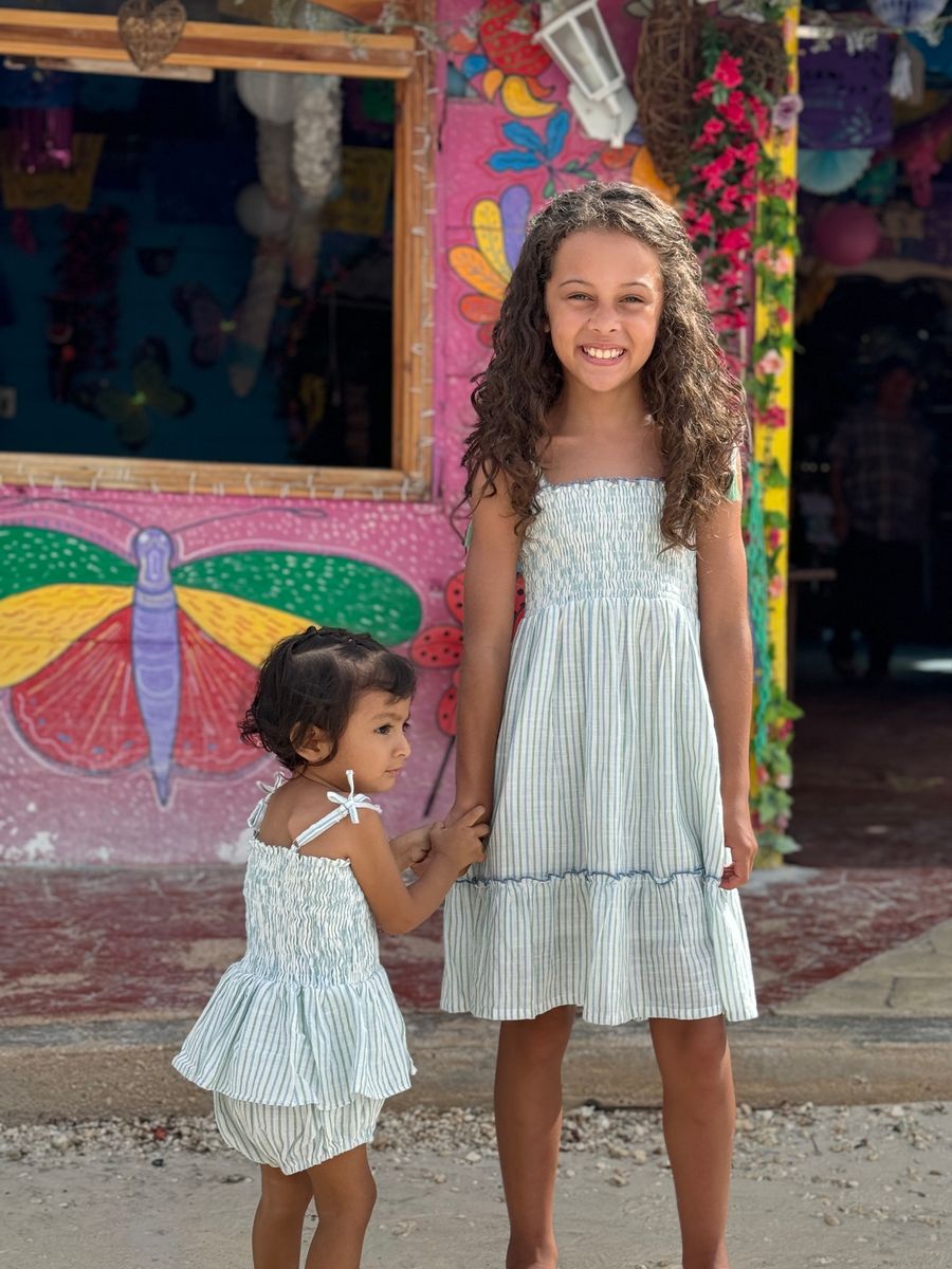 Bacalar Shirred Sun Dress