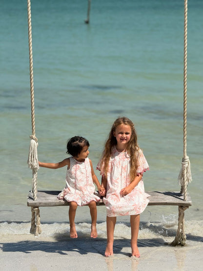 Isla Holbox Cascade Sleeve Dress