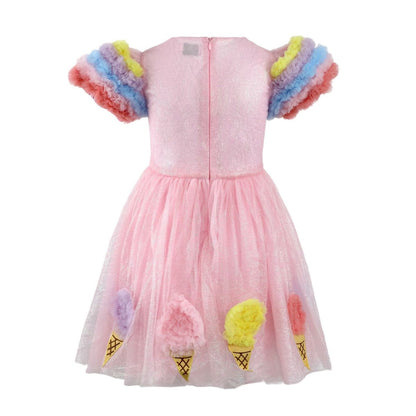 Ice Cream Shimmer Tulle Dress