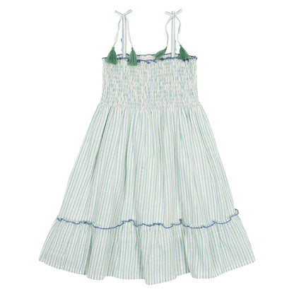 Bacalar Shirred Sun Dress