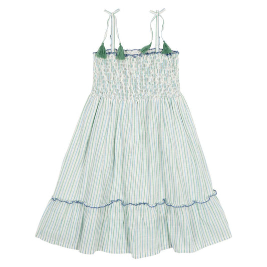 Bacalar Shirred Sun Dress