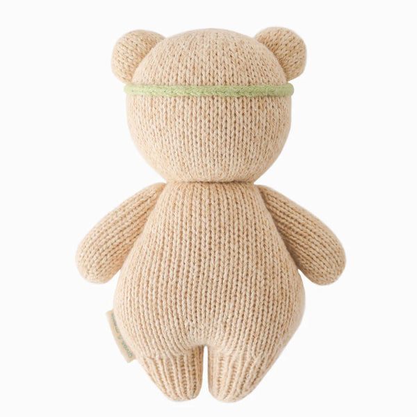 Baby Honey Bear Ivory Floral