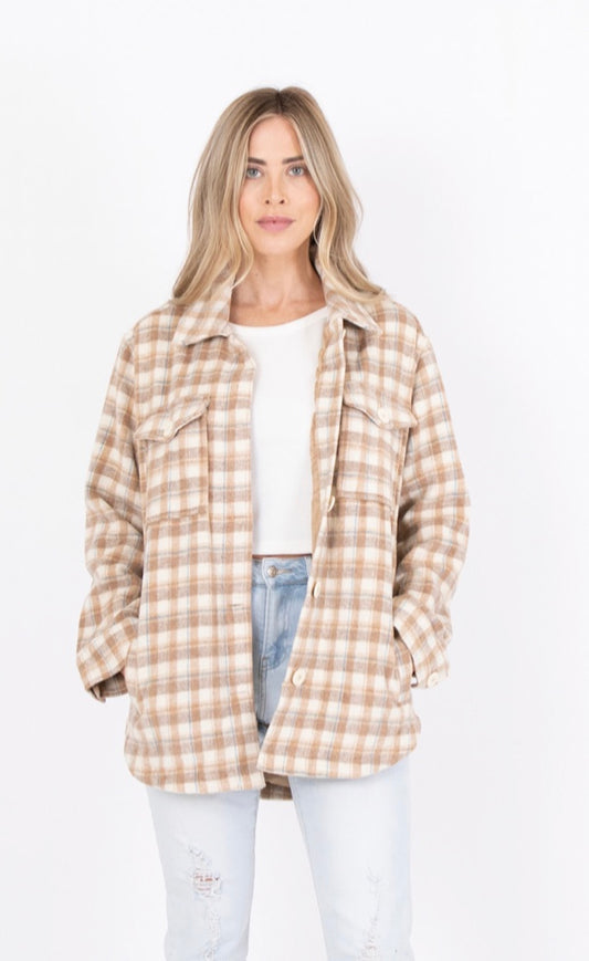 Flannel Over Shirt - Women's