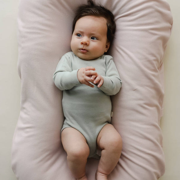 Snuggle Me Organic - Infant Lounger Cover | Petal