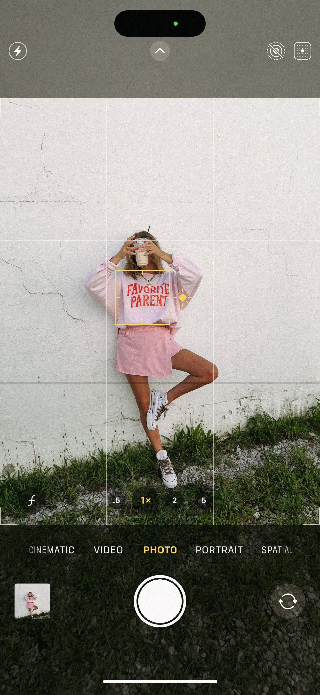 Favorite parent sweatshirt - Blush/Red