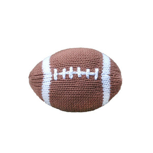 Football Knit Rattle