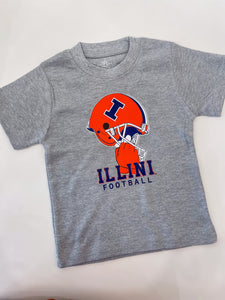 Illini Football Helmet T-Shirt