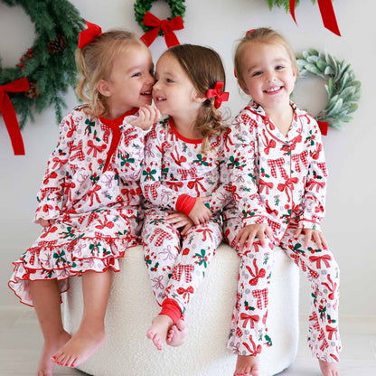 Long Sleeve Princess Ruffle Nightgown - Bow What Fun