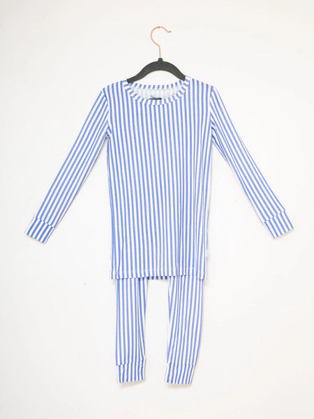 The Uptown Baby - Mini Stripe 2 Piece Pajama Set