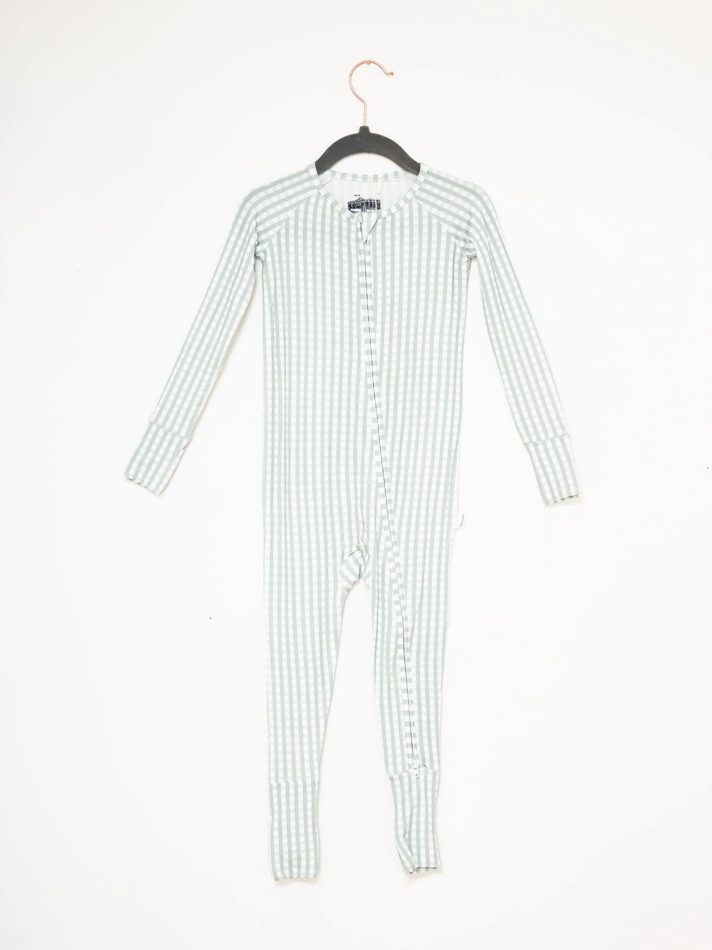 The Uptown Baby - Gingham Sleep Romper