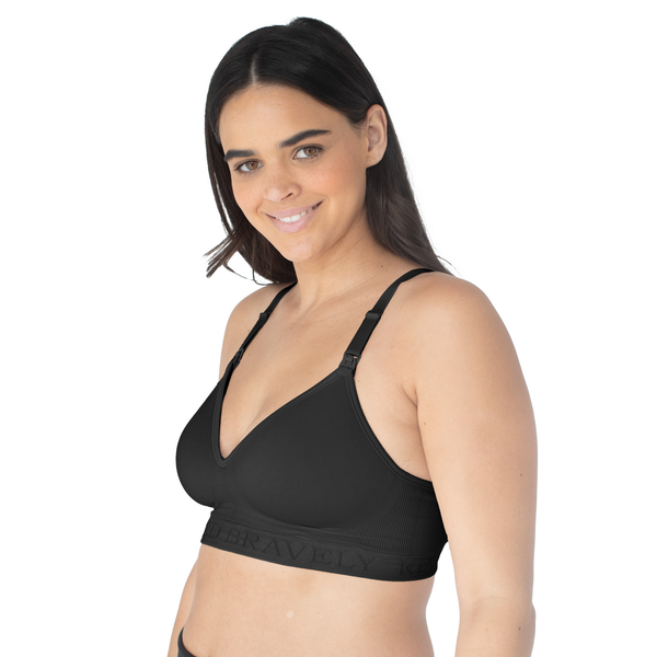 Kindred Bravely - Sublime® Contour Nursing & Maternity Bra - fixed padding: Black