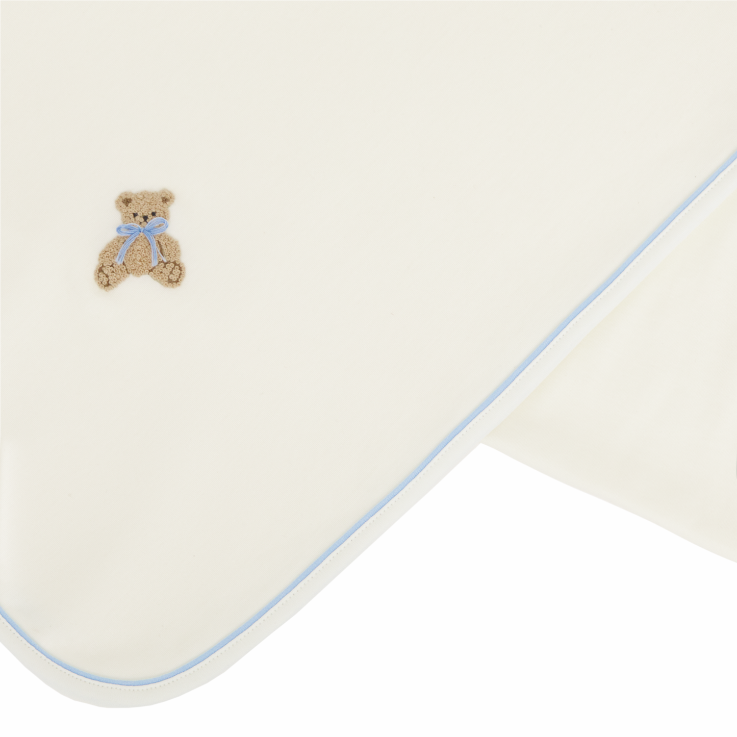 Bear Hugs Receiving Blanket - Sky Blue