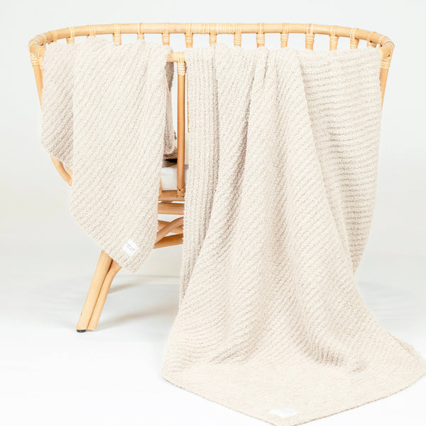 Chenille Blanket - Dune