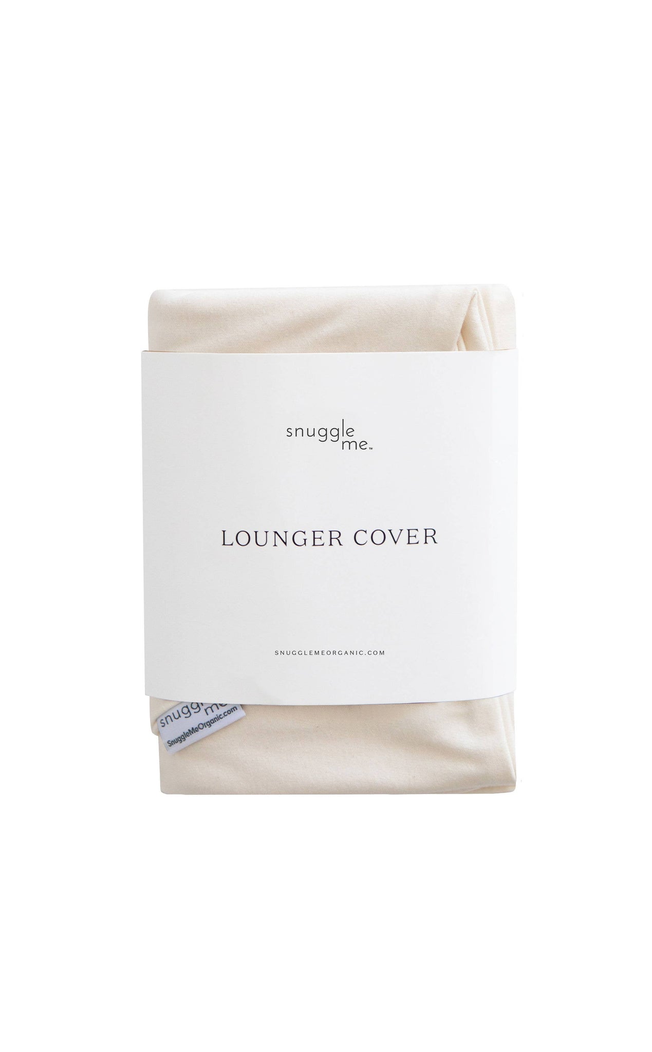 Snuggle Me Organic - Infant Lounger Cover | Natural