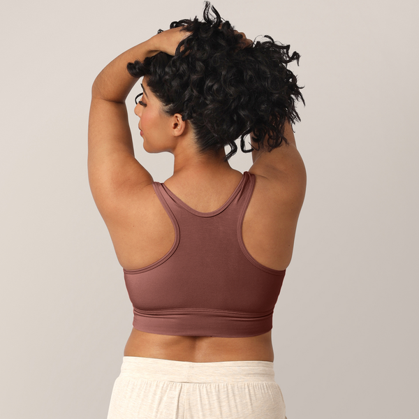 Kindred Bravely - French Terry Racerback Nursing & Maternity Sleep Bra: Twilight