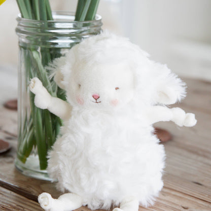 Roly Poly Kiddo - White Lamb
