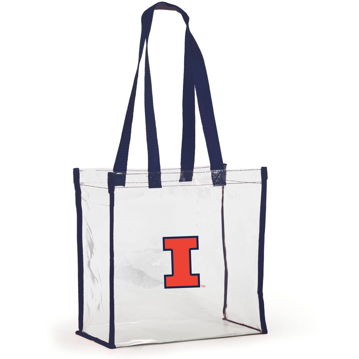 Clear Stadium Tote- Illinois