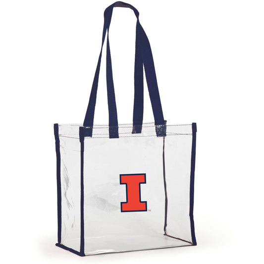 Clear Stadium Tote- Illinois