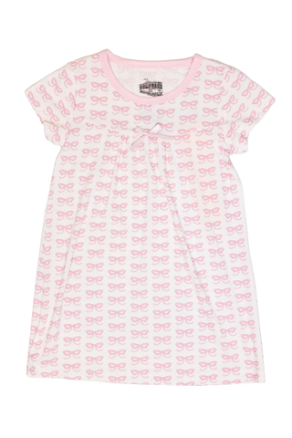 The Uptown Baby - Bows Bamboo Nightgown