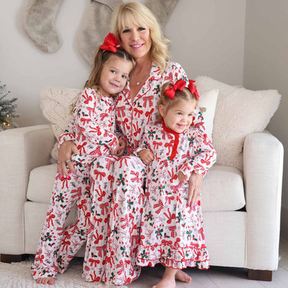 Long Sleeve Princess Ruffle Nightgown - Bow What Fun