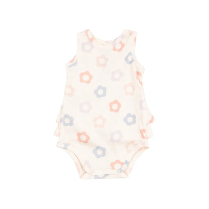 Ruffle Tank Bubble - Daisy Pop