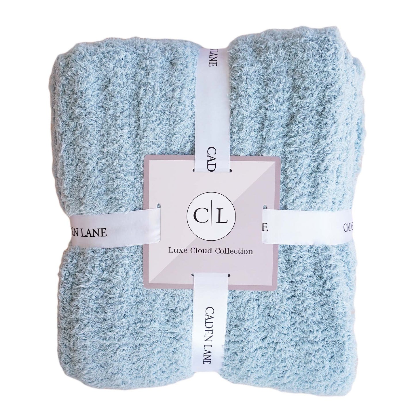 CuddleLane™ Luxe Blankets (40" x 30") - Slate Blue