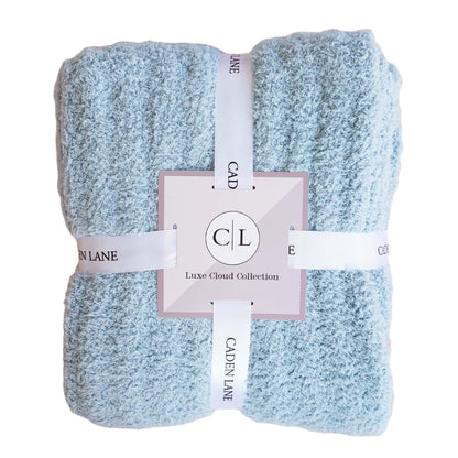 CuddleLane™ Luxe Blankets (40" x 30") - Slate Blue