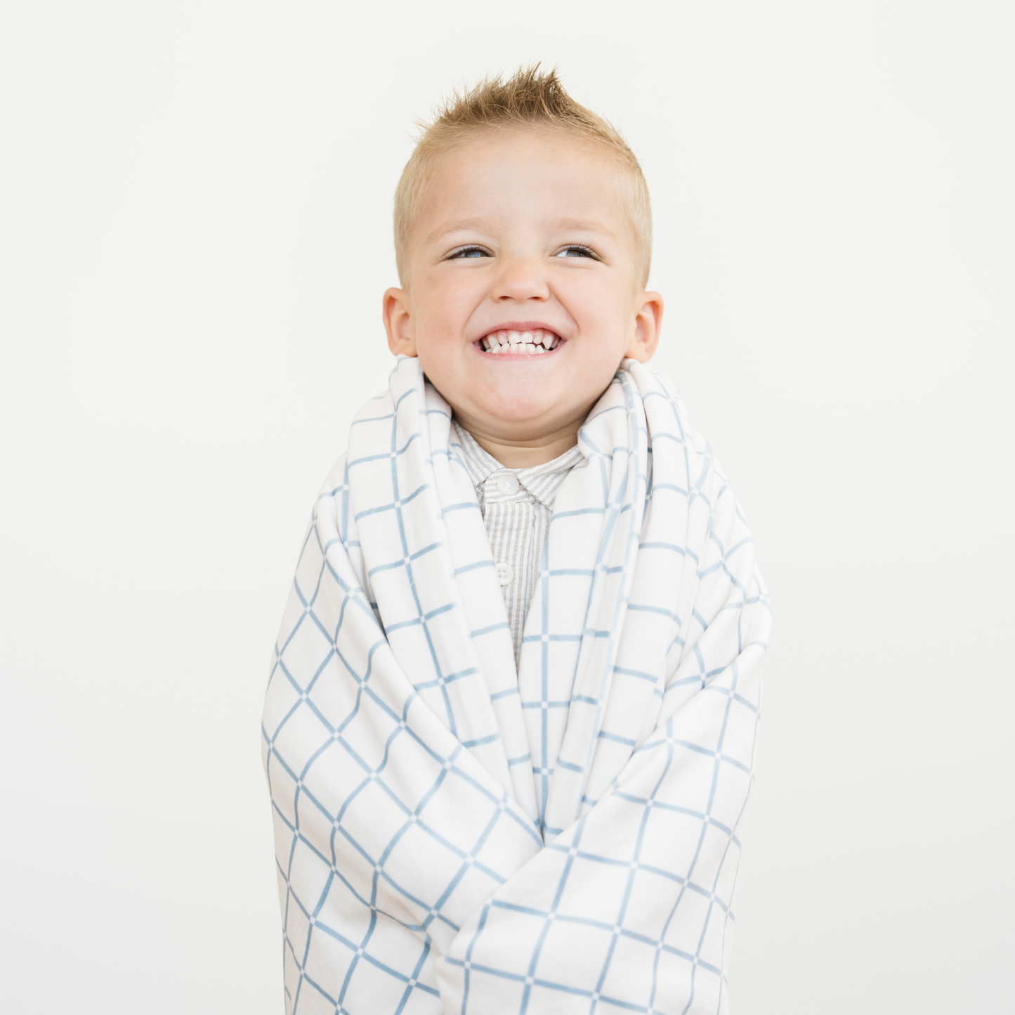 Minky Stretch Toddler Blanket - Secret Garden