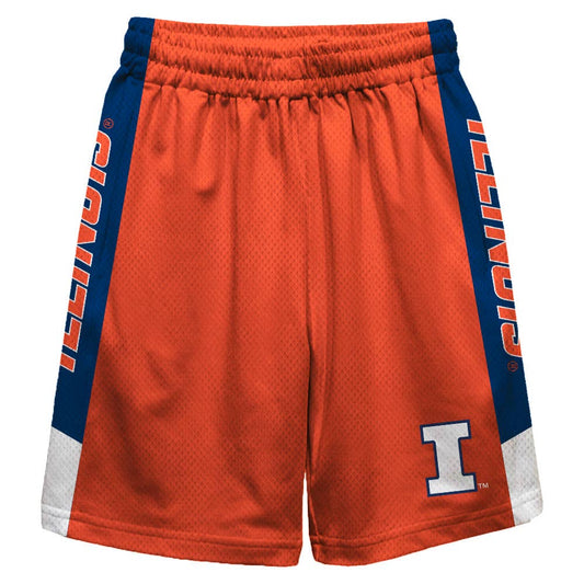 Illinois Fighting Illini Athletic Mesh Short