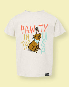 Pawty In The USA T-Shirt
