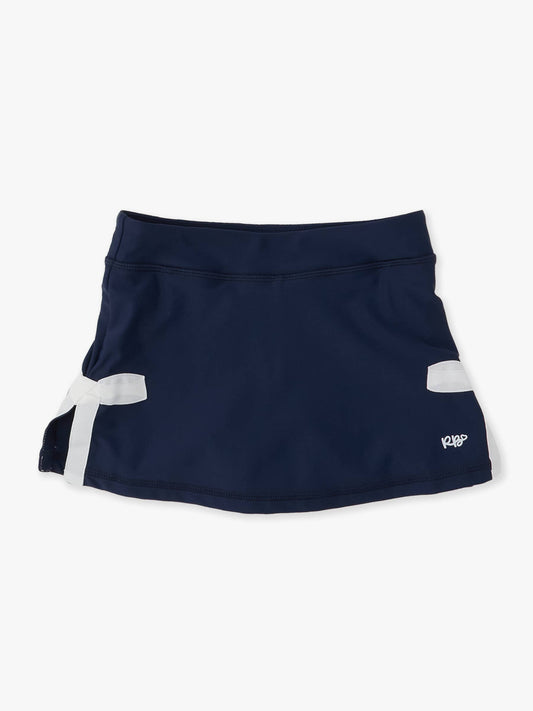 Dark Navy Active Bow Skort