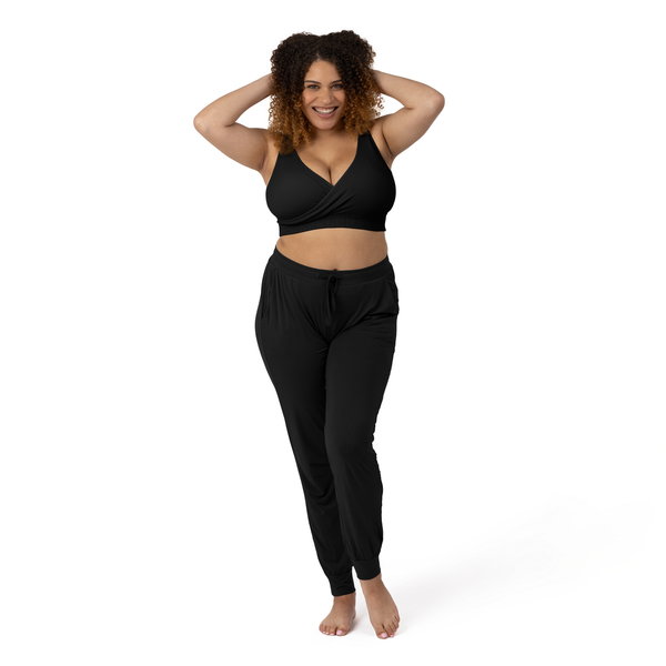 Kindred Bravely - Everyday Maternity & Postpartum Lounge Joggers: Black