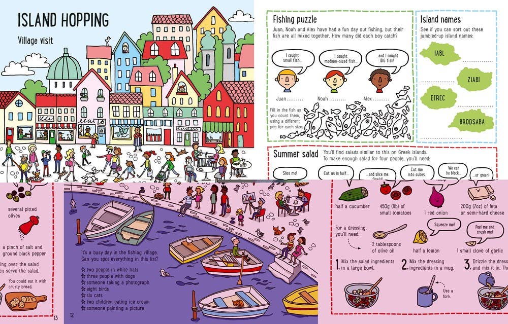 Vacation Activity Book : Usborne