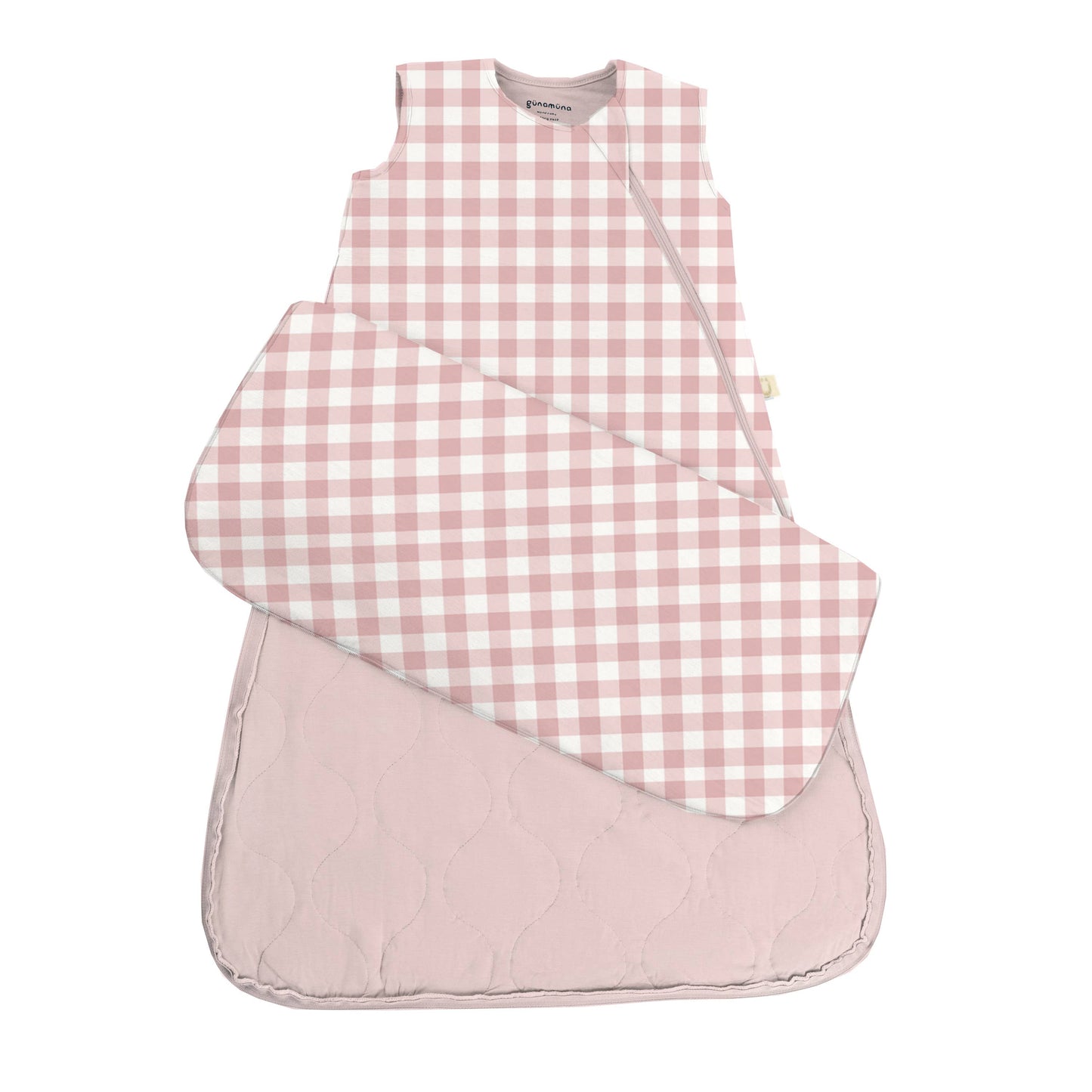 Gunamuna Sleep Bag - Pink Gingham