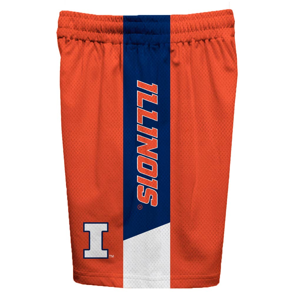 Illinois Fighting Illini Athletic Mesh Short