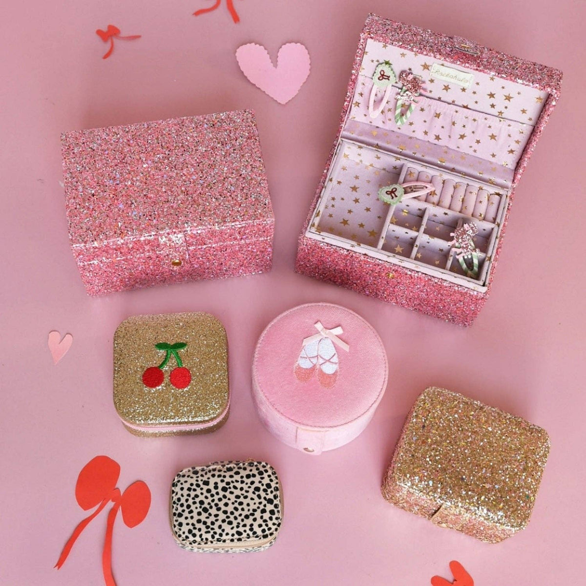 Confetti Glitter Large Jewelry Box