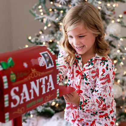 Girl's Two Piece Flare Lounge Set | Bow What Fun